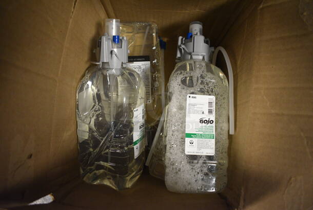 4 Gojo Soap Dispenser Inserts. 4x4x11. 4 Times Your Bid!