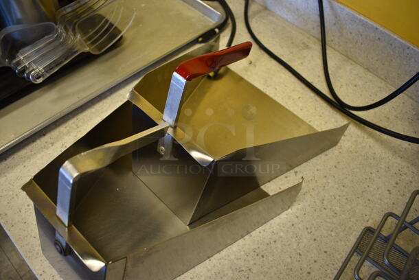 2 Stainless Steel Popcorn Scoops. 12x12x10. 2 Times Your Bid! - Image 3 of 3