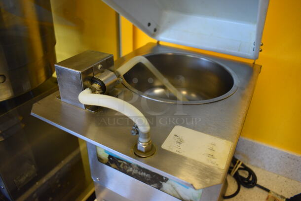 NICE! Gold Medal Model 2395NS Stainless Steel Commercial Countertop Topping Dispenser. 120 Volts, 1 Phase. 12x18x20. Tested and Working! - Image 3 of 8
