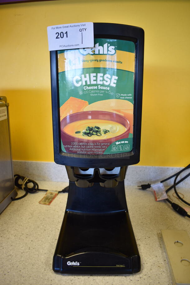NICE! Hot Top Model HT2-01 Black Poly Countertop Topping Dispenser. 120 Volts, 1 Phase. 9x17x23. Tested and Working! - Image 4 of 6