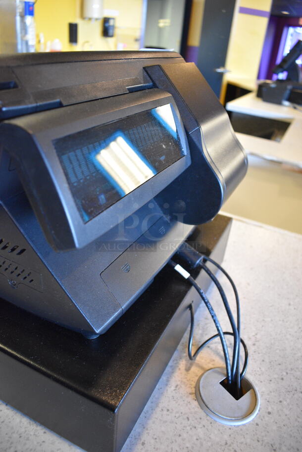 ALL ONE MONEY! Lot of Partner Model PT-6315-C 15" POS System Monitor and Metal Cash Drawer! - Image 4 of 6