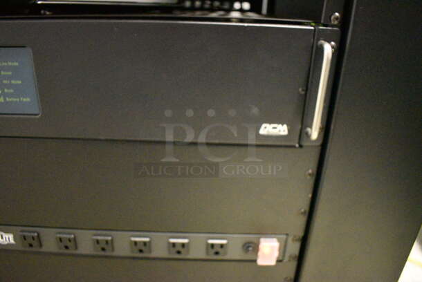 MARVELOUS! 2014 Barco Model DP2K-12C Commercial Countertop DLP Cinema Projector on Cabinet w/ Film-Tech FT21 Automation Cinema System, Gefer Cinema Scaler Pro III, Dolby CP750 Digital Cinema Processor, DCM Powercom, TV Monitor and Tripp Lite Surge Protector. 200-240 Volts. See Lot 20 For Additional Pictures! 26x38x22, 24x53x38. BUYER MUST REMOVE. Tested and Working! - Image 11 of 12