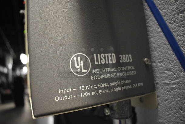 Kelmar Systems Model 2.4 kw LCS Encore Lighting Control System. 14x5.5x10.5. BUYER MUST REMOVE - Image 8 of 8