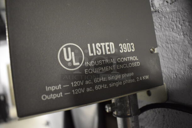 Kelmar Systems Model 2.4 kw LCS Encore Lighting Control System. 14x5.5x10.5. BUYER MUST REMOVE - Image 6 of 6