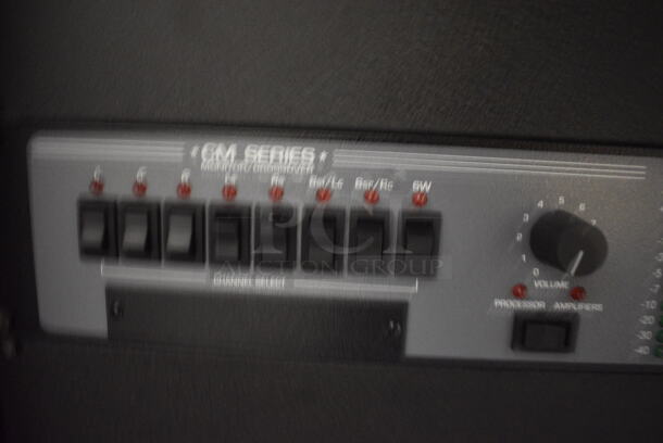 8 FANTASTIC! Items In Black Metal Rack Unit; Inline CTL101 Central Interface, Memorex Unit, Dolby CP750 Digital Cinema Processor, CM Series, 3 QSC BCA1622 Digital Cinema Amplifiers and Component Engineering LS-30-M. 22.5x22x69. 8 Times Your Bid! - Image 5 of 11
