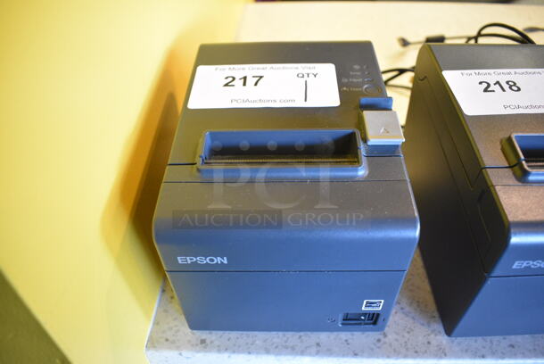 Epson Model M267D Receipt Printer. 6x8x6