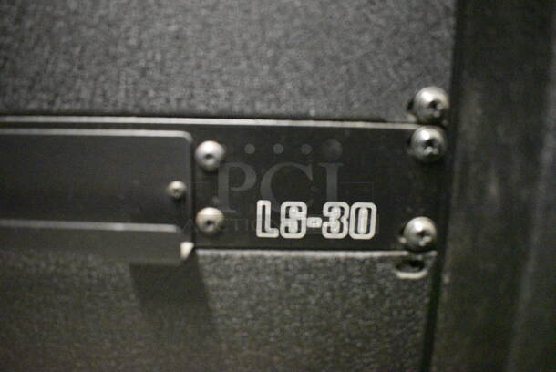 7 FANTASTIC! Items In Black Metal Rack Unit; Inline CTL101 Central Interface, Dolby CP750 Digital Cinema Processor, CM Series Monitor, 3 QSC BCA1622 Digital Cinema Amplifiers and Component Engineering LS-30-M. 22.5x22x69. 7 Times Your Bid! - Image 9 of 12