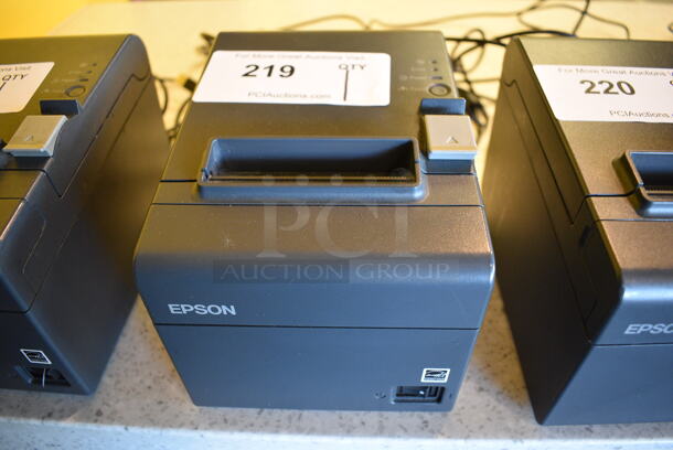 Epson Model M267D Receipt Printer. 6x8x6