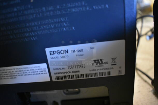 Epson Model M267D Receipt Printer. 6x8x6 - Image 4 of 4