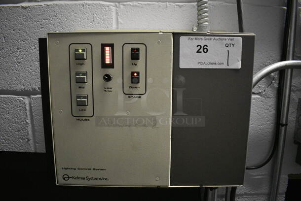 Kelmar Systems Model 2.4 kw LCS Encore Lighting Control System. 14x5.5x10.5. BUYER MUST REMOVE - Image 1 of 6