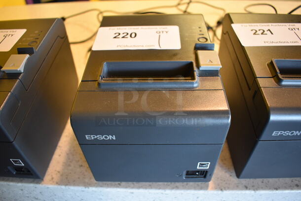 Epson Model M267D Receipt Printer. 6x8x6