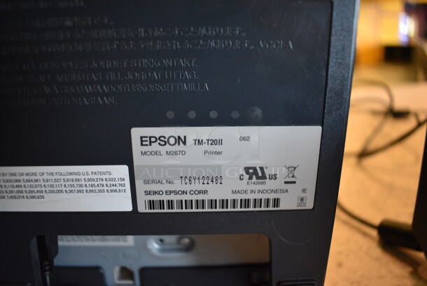 Epson Model M267D Receipt Printer. 6x8x6 - Image 4 of 4