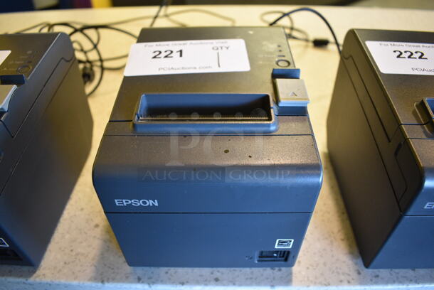 Epson Model M267D Receipt Printer. 6x8x6