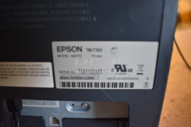 Epson Model M267D Receipt Printer. 6x8x6 - Image 4 of 4