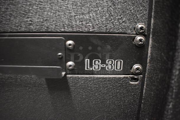 8 FANTASTIC! Items In Black Metal Rack Unit; Inline CTL101 Central Interface, Unit, Dolby CP750 Digital Cinema Processor, CM Series, 3 QSC BCA1622 Digital Cinema Amplifiers and Component Engineering LS-30-M. 22.5x22x69. 8 Times Your Bid! - Image 8 of 11
