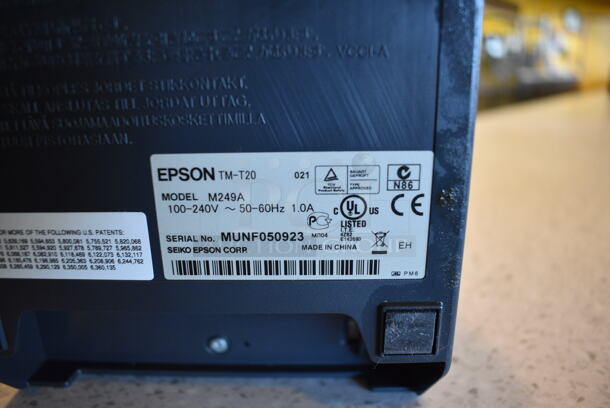 Epson Model M267D Receipt Printer. 6x8x6 - Image 4 of 4