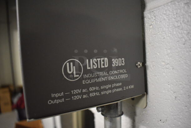 Kelmar Systems Model 2.4 kw LCS Encore Lighting Control System. 14x5.5x10.5. BUYER MUST REMOVE - Image 6 of 7