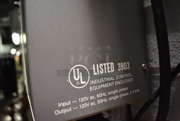 Kelmar Systems Model 2.4 kw LCS Encore Lighting Control System. 14x5.5x10.5. BUYER MUST REMOVE - Image 4 of 7