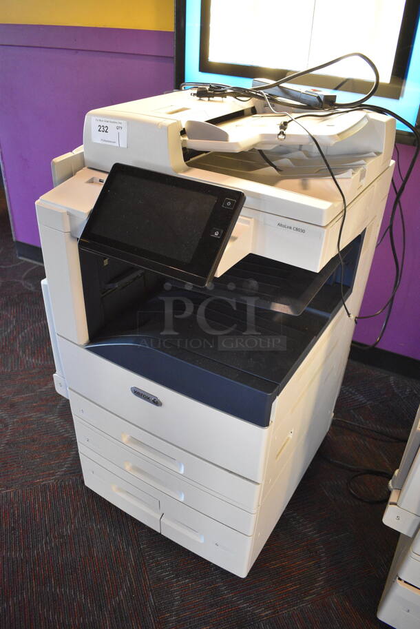 Xerox AltaLink C8030 Floor Style Copier, Printer, Scanner, Fax Machine. 25x26x45. Tested and Working! - Image 2 of 8