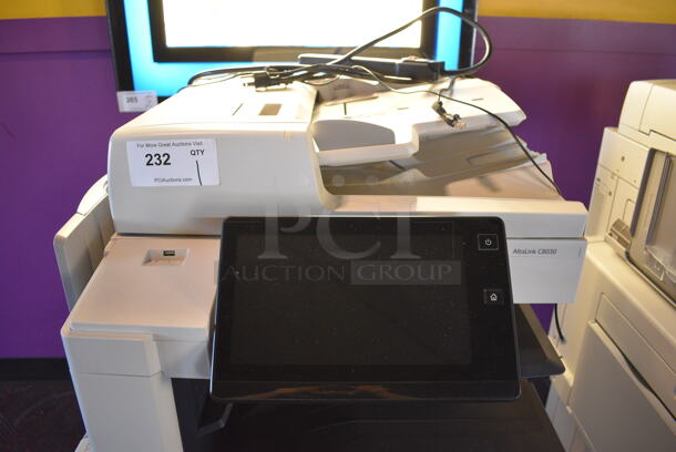 Xerox AltaLink C8030 Floor Style Copier, Printer, Scanner, Fax Machine. 25x26x45. Tested and Working! - Image 4 of 8