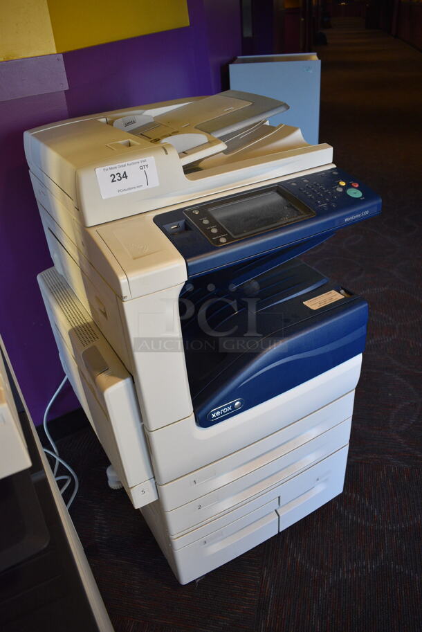 Xerox Workcentre 5330 Floor Style Copier, Printer, Scanner, Fax Machine. 24x24x44. Tested and Working! - Image 3 of 7