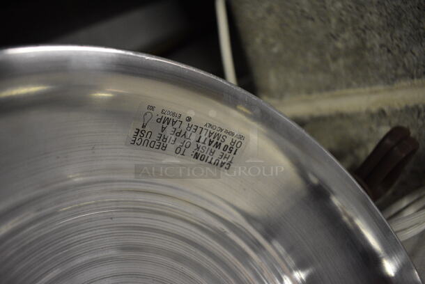2 Metal Heat Lamps. 9x9x8. 2 Times Your Bid! - Image 3 of 3
