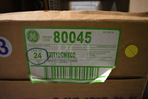 ALL ONE MONEY! Lot of Various Lightbulbs on Tan Poly 3 Tier Shelving Unit! 36x24x39 - Image 7 of 8