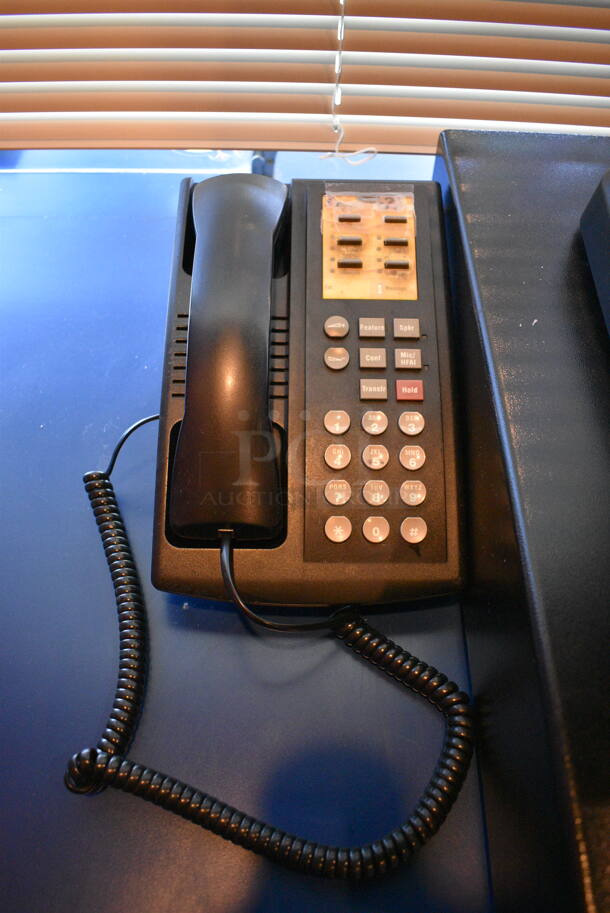 ALL ONE MONEY! Lot of Posiflex 15" POS System Monitor, Epson Model M249A Receipt Printer, Phone and Metal Cash Drawer! - Image 5 of 6