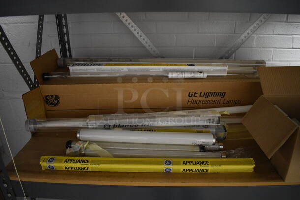 ALL ONE MONEY! Lot of Various Lightbulbs on Gray Metal 4 Tier Shelving Unit! 48x24x72 - Image 9 of 9