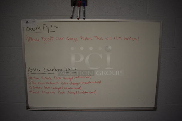 Whiteboard. 36x1.5x24 - Image 1 of 2