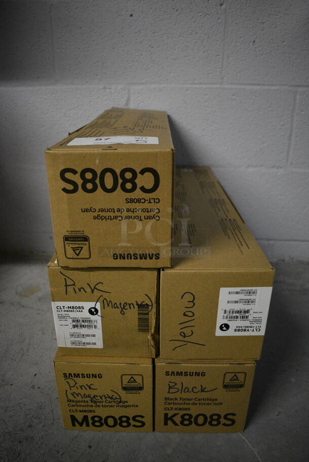 5 BRAND NEW IN BOX! Ink Cartridges. 5 Times Your Bid!