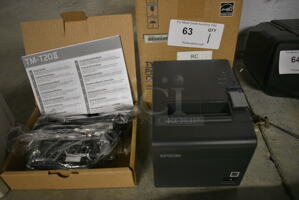 BRAND NEW IN BOX! Epson Model M267D Receipt Printer. 6x8x6
