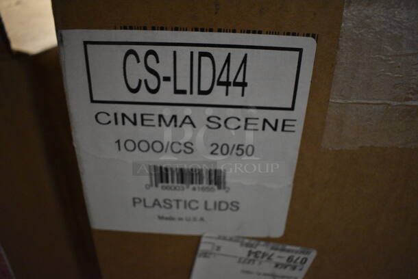 4 Boxes of Clear Plastic Lids. 4 Times Your Bid! - Image 3 of 4