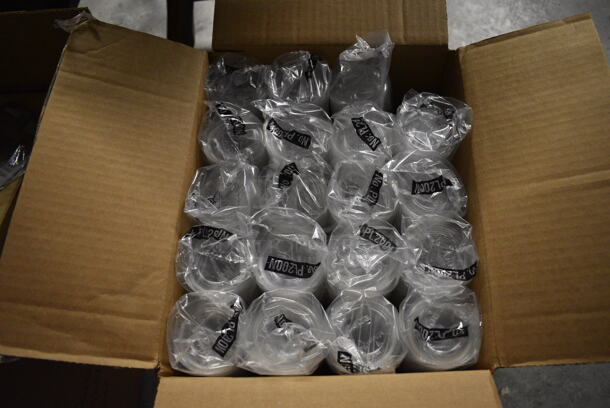 Box of Plastic Clear Lids