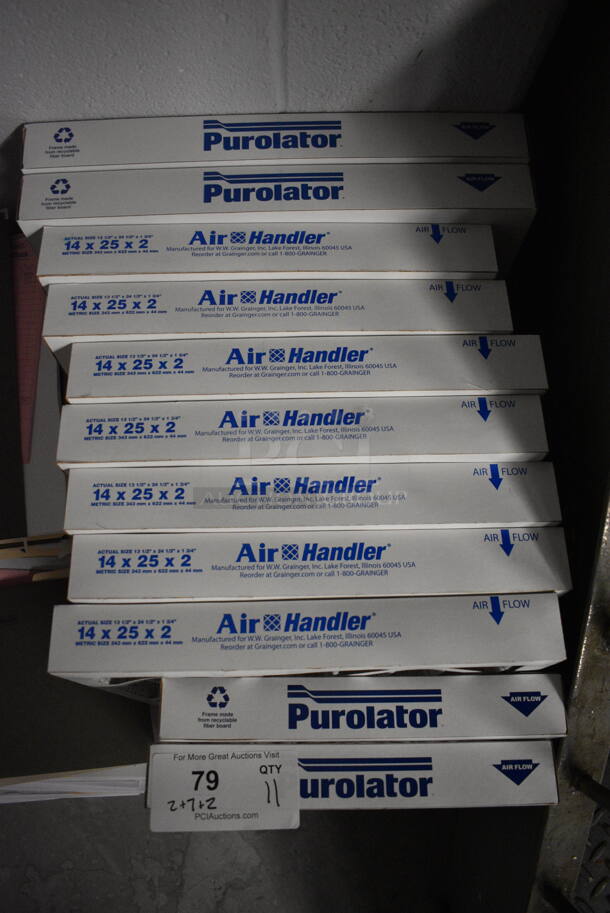 11 Various Filters. Includes 14x25x2. 11 Times Your Bid! - Image 2 of 3