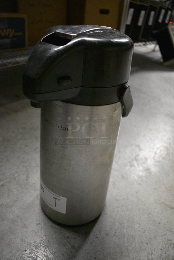 Crestware Chrome Finish Air Pot. 5.5x8x15 - Image 2 of 3