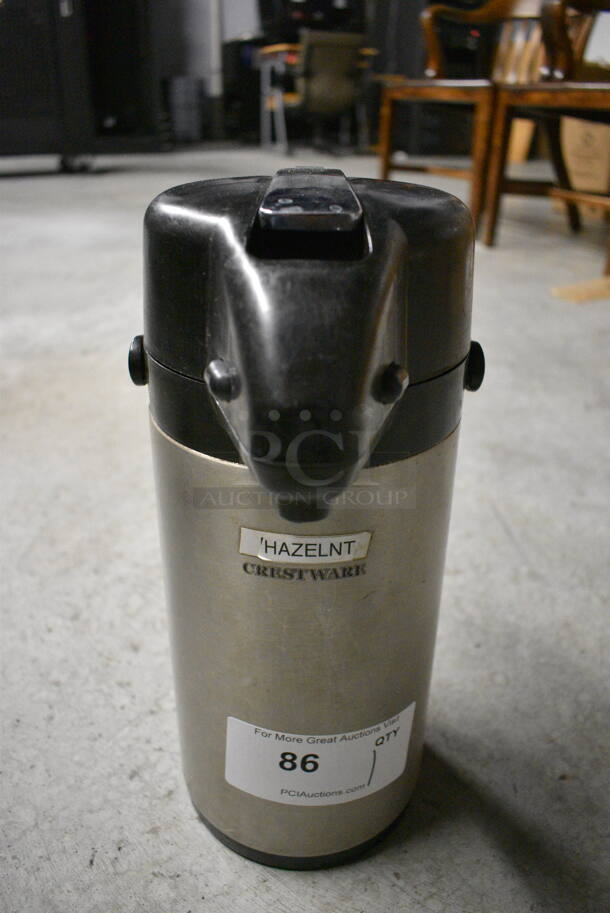 Crestware Chrome Finish Air Pot. 5.5x8x15 - Image 1 of 3