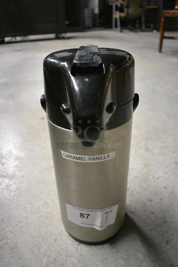 Crestware Chrome Finish Air Pot. 5.5x8x15 - Image 1 of 3