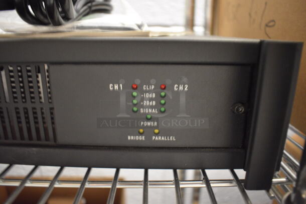 QSC BCA1222 Digital Cinema Amplifier. 19x15x3.5 - Image 2 of 3