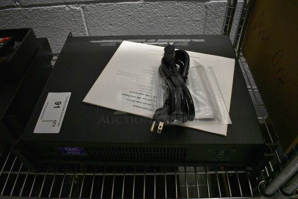 QSC BCA1222 Digital Cinema Amplifier. 19x15x3.5 - Image 3 of 3