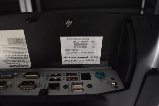 Partner Model SP-850-BZ 15" POS Monitor.  - Image 4 of 4