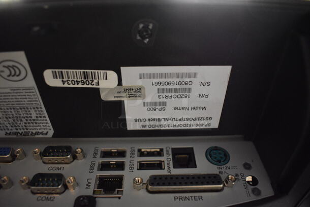Partner Model SP-850-BZ 15" POS Monitor.  - Image 4 of 4