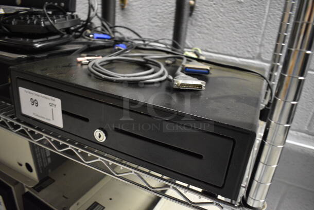 Black Cash Drawer. 16x16.5x4.5 - Image 3 of 3