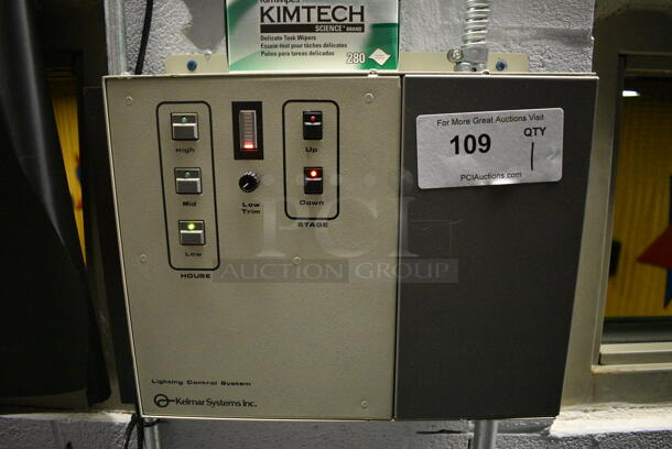 Kelmar Systems Model 2.4 kw LCS Encore Lighting Control System. 14x5.5x10.5. BUYER MUST REMOVE