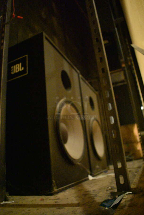 5 Various JBL Professional Movie Theater Cinema Subwoofer System Speakers; Including Model 3635. 25.5x15x45.5, 25.5x18x39. 5 Times Your Bid! BUYER MUST REMOVE - Image 2 of 2