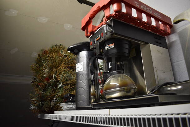 ALL ONE MONEY! ROOM LOT of Various Items Including Bunn Coffee Machine, Server Warmer and Decorations! BUYER MUST REMOVE - Image 4 of 5