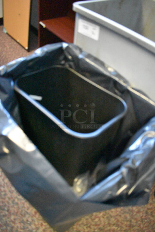 3 Various Poly Trash Cans. Includes 19x19x34. 3 Times Your Bid! - Image 2 of 3