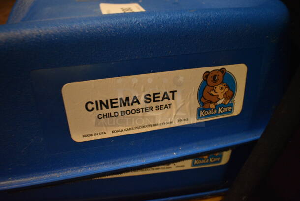 ALL ONE MONEY! Lot of Koala Kare Multi Colored Booster Cinema Seats for Children on Rack. 15x16x5 - Image 3 of 5