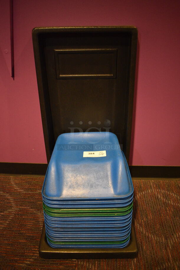 ALL ONE MONEY! Lot of Koala Kare Multi Colored Booster Cinema Seats for Children on Rack. 15x16x5 - Image 1 of 4