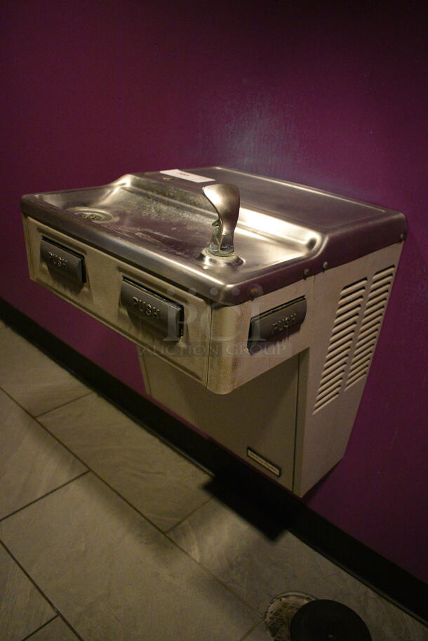 Halsey Taylor Metal Wall Mount Water Fountain. 18x19x27. BUYER MUST REMOVE - Image 3 of 4